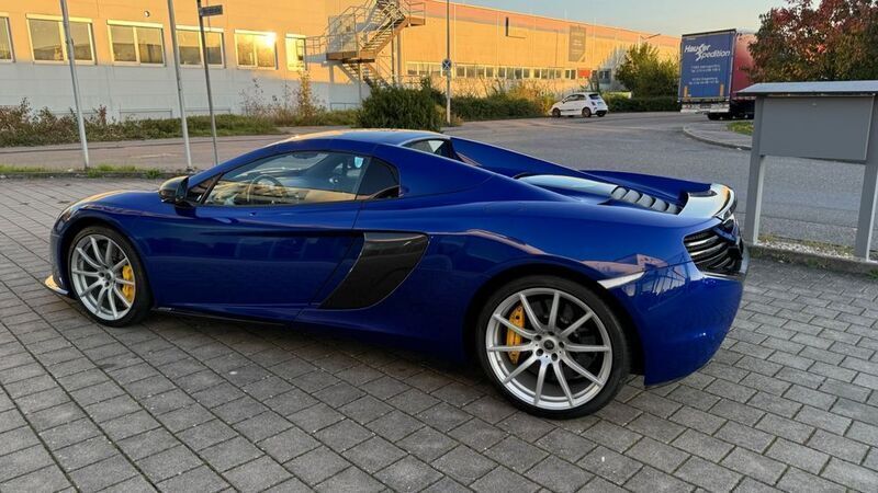 Gebraucht McLaren 650S 650 PS (478 kW) 2014 Aurora blue Cabrio