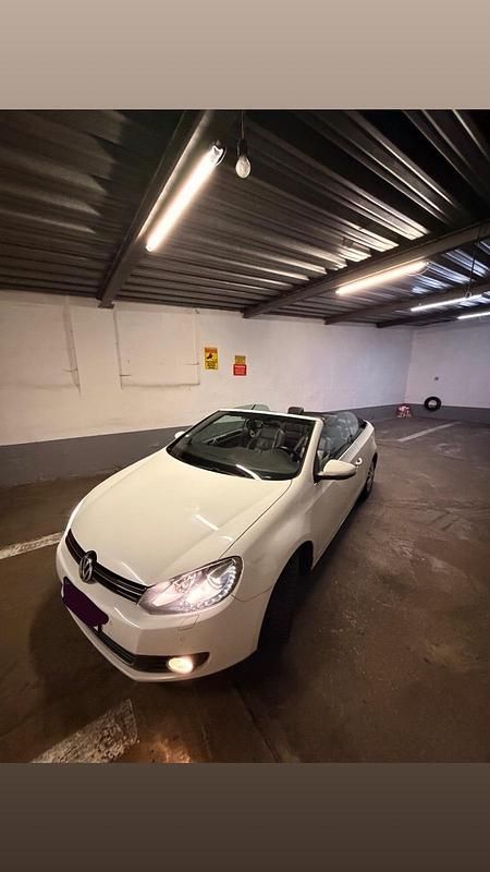 Gebraucht VW Golf 122 PS (89 kW) 2011 Weiß Cabrio