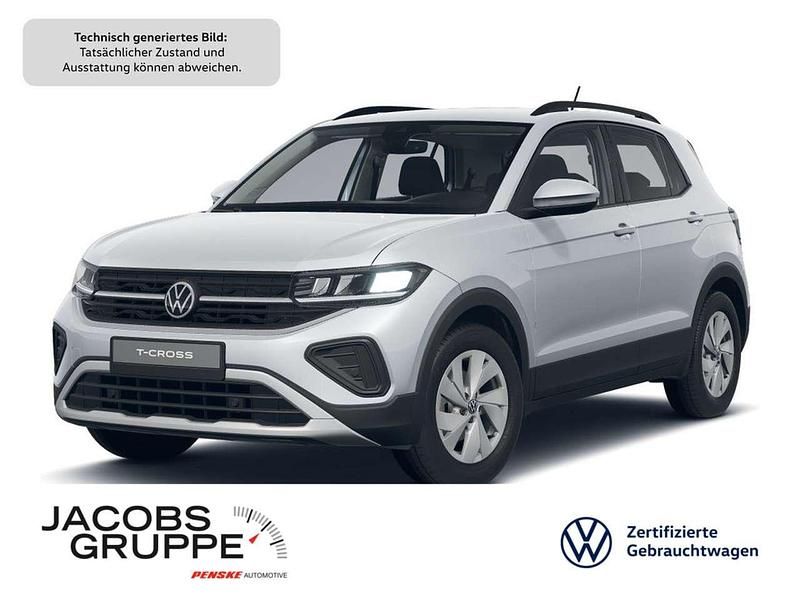 Silber Gebraucht 2024 VW T-Cross Life SUV | 24.970 € (Fairer Preis) - Bild 1/3