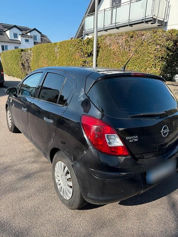 Gebraucht Opel Corsa 60 PS (44 kW) 2009 Schwarz Kleinwagen