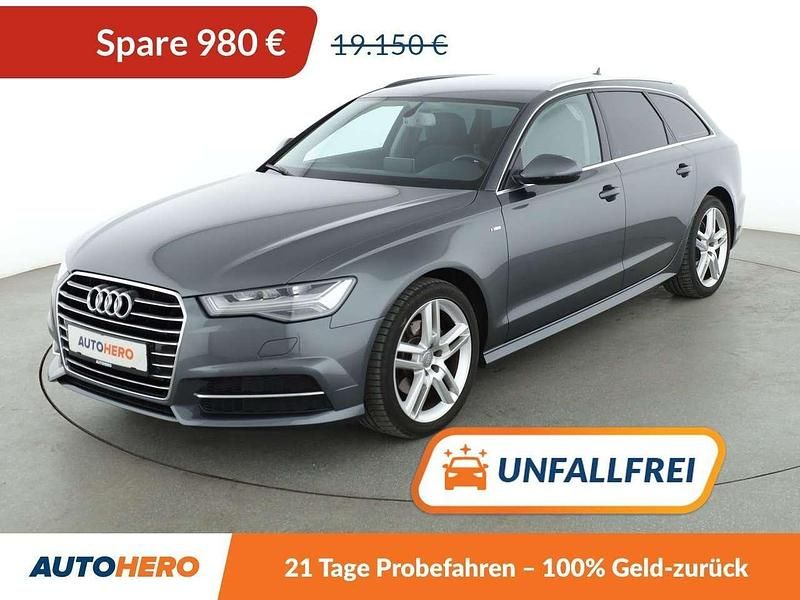 Daytonagrau Gebraucht 2015 Audi A6 S-Line Kombi | 18.170 € (Fairer Preis) - Bild 1/3