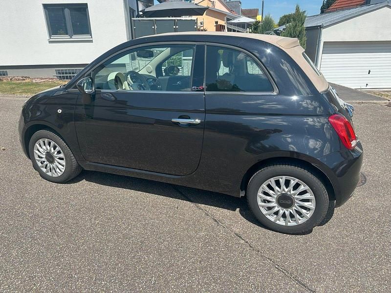 Schwarz Gebraucht 2017 Fiat 500C Lounge Cabrio | 8.500 € (Guter Preis) - Bild 1/4