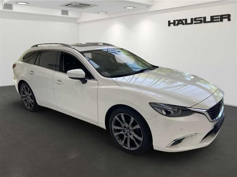 Weiß Gebraucht 2017 Mazda 6 Kizoku Intense Limousine | 16.490 € (Fairer Preis) - Bild 1/4