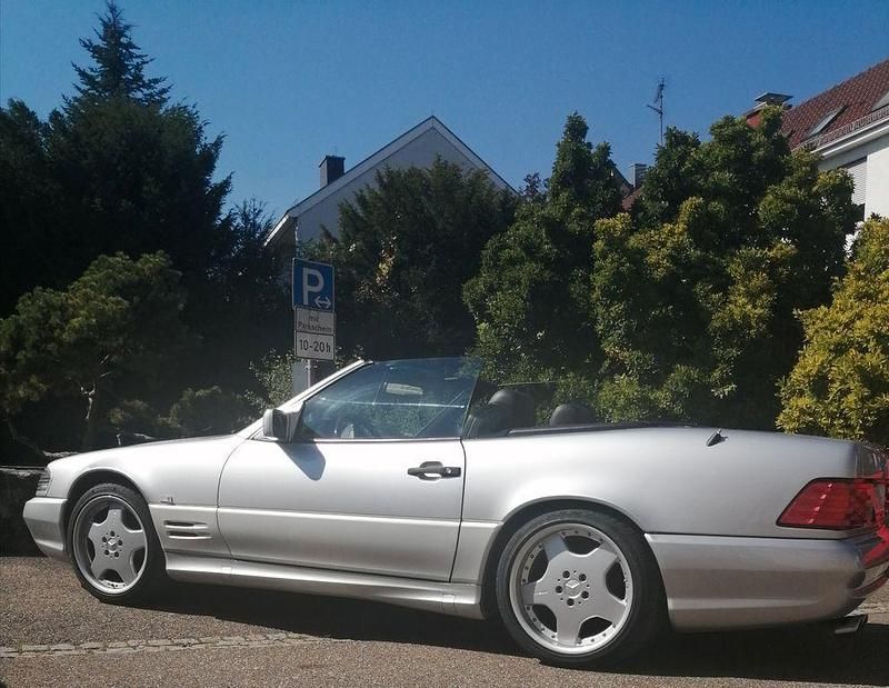 Gebraucht Mercedes SL320 231 PS (169 kW) 1996 Silber Cabrio