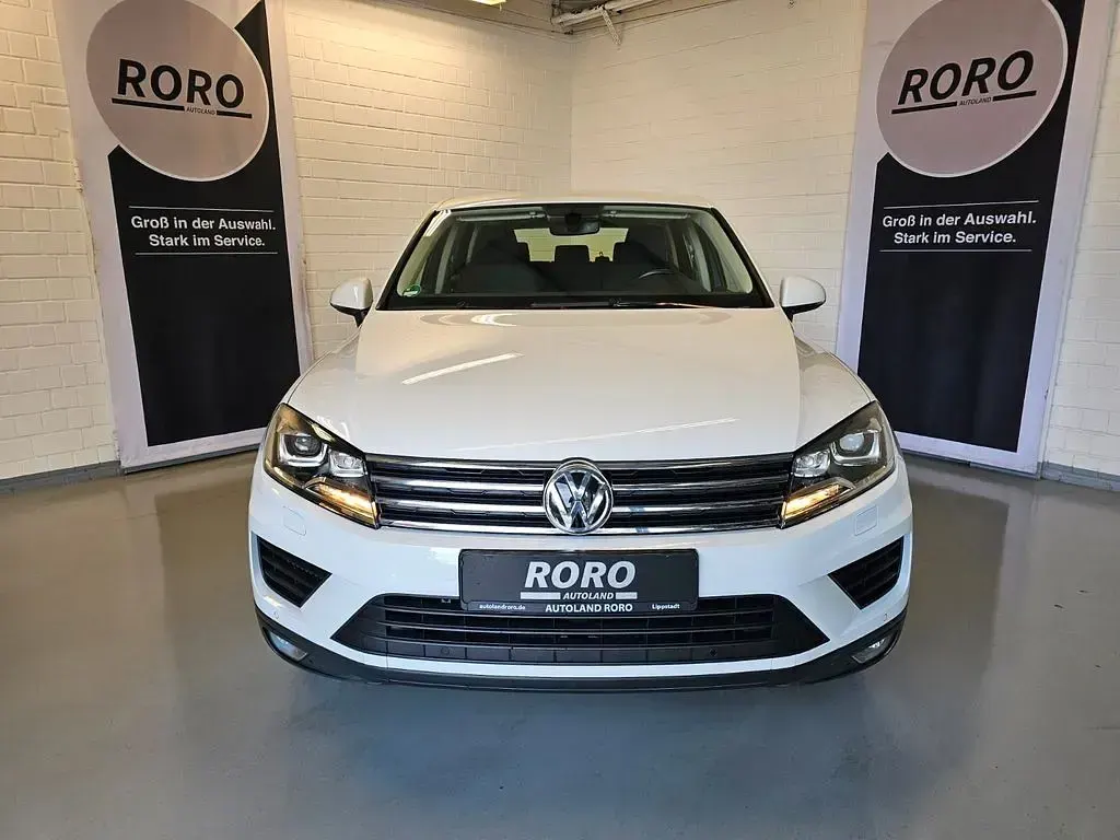 Gebraucht VW Touareg 204 PS (150 kW) 2016 Weiß SUV