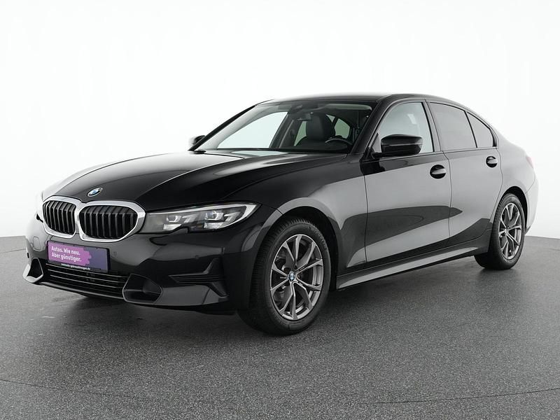 Schwarz ii Gebraucht 2021 BMW 318 Sport Line Limousine | 26.707 € (Fairer Preis) - Bild 1/4