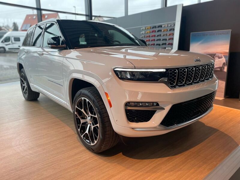 Gebraucht Jeep Grand Cherokee Summit 381 PS (280 kW) 2023 Zweifarblackierung/bright whi SUV