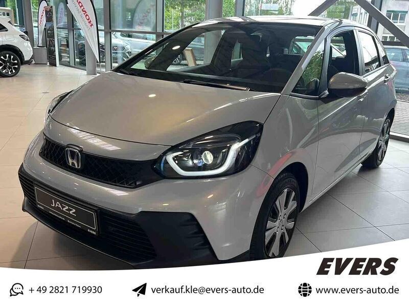 Premium sunlight white/ schwarz Neu 2024 Honda Jazz Elegance Kleinwagen | 25.550 € (Fairer Preis) - Bild 1/4