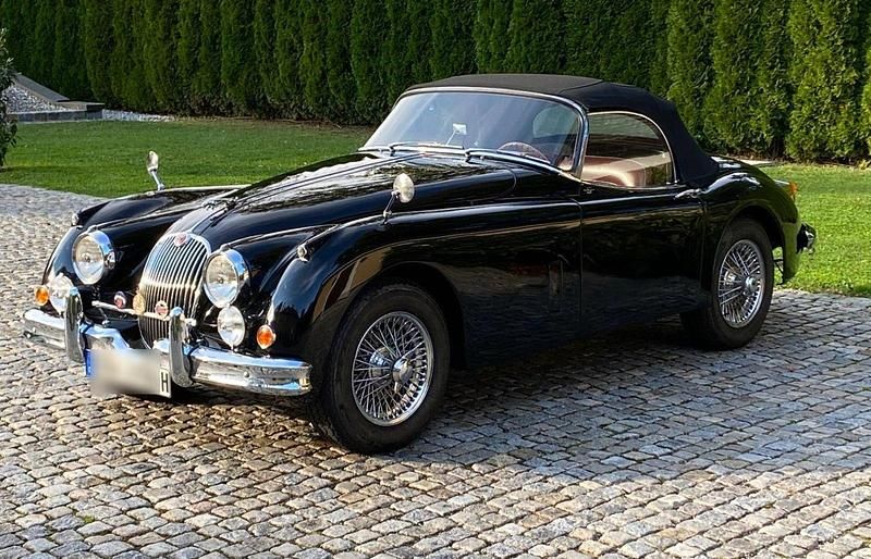 Schwarz Gebraucht 1959 Jaguar XK S Cabrio | 150.000 € - Bild 1/4