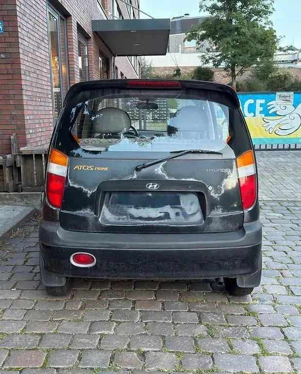 Gebraucht Hyundai Atos 54 PS (39 kW) 2000 Schwarz Kleinwagen