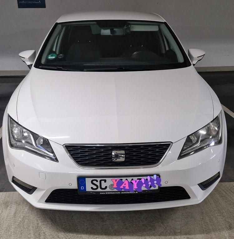 Gebraucht Seat Leon ST Style 110 PS (80 kW) 2014 Weiß Kombi