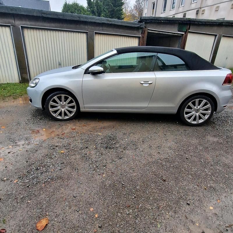 Silber Gebraucht 2011 VW Golf Cabriolet Cabrio | 5.400 € (Fairer Preis) - Bild 1/4