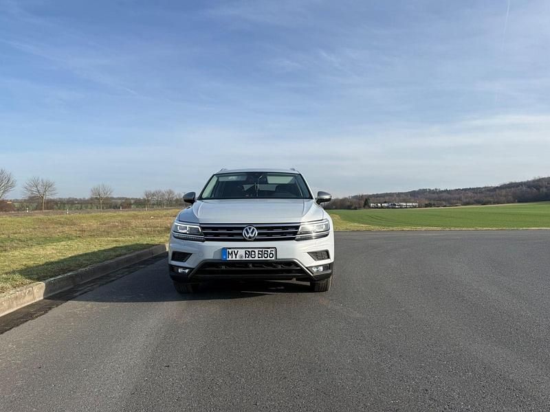 Gebraucht VW Tiguan Allspace 150 PS (110 kW) 2018 Weiß SUV