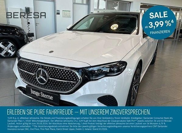 Weiß Gebraucht 2025 Mercedes E200 Avantgarde Limousine | 52.880 € (Teuer) - Bild 1/4