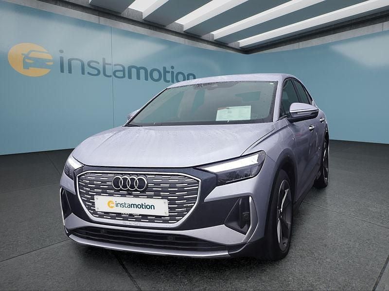 Silber Gebraucht 2022 Audi Q4 Sportback e-tron SUV | 31.399 € (Fairer Preis) - Bild 1/4