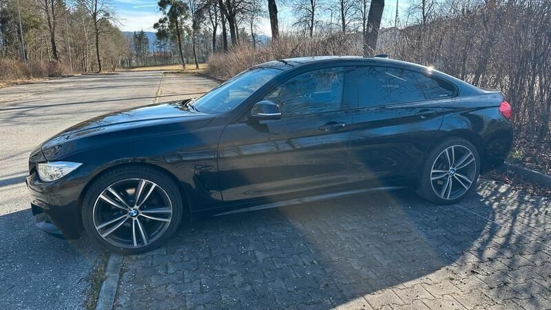 Schwarz Gebraucht 2016 BMW 420 Gran Coupé M Sport Coupé | 27.500 € - Bild 1/4