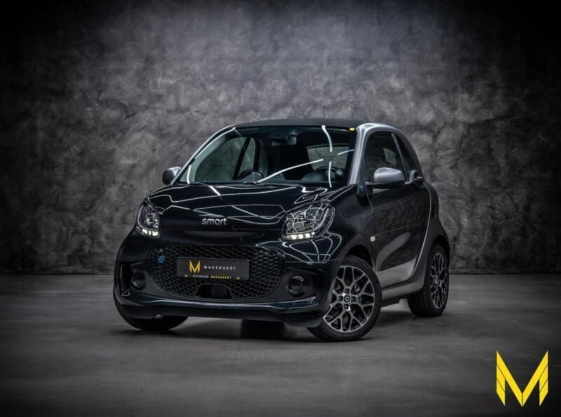 Schwarz Gebraucht 2023 Smart ForTwo Electric Drive Prime Coupé | 16.222 € (Guter Preis) - Bild 1/4