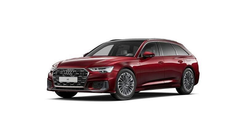 Grenadinerot metallic Gebraucht 2024 Audi A6 S-Line Kombi | 57.500 € - Bild 1/2