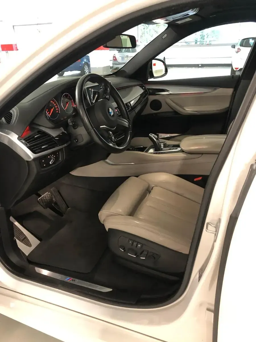 Gebraucht BMW X6 M Sport 258 PS (189 kW) 2015 Weiß SUV