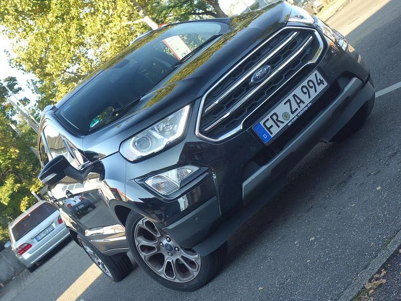 Schwarz Gebraucht 2018 Ford Ecosport Titanium SUV | 12.000 € (Guter Preis) - Bild 1/4