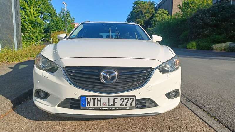 Weiß Gebraucht 2014 Mazda 6 Sports-Line Kombi | 7.500 € (Guter Preis) - Bild 1/4