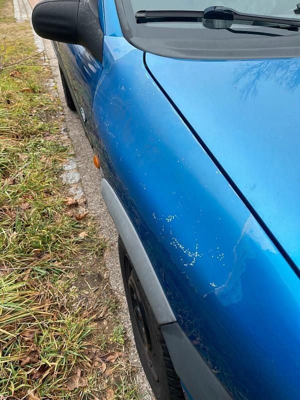 Gebraucht Opel Corsa 60 PS (44 kW) 1998 Blau Kleinwagen