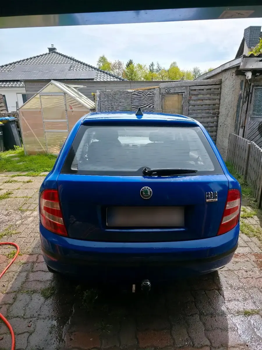 Gebraucht Skoda Fabia 55 PS (40 kW) 2005 Blau Kleinwagen