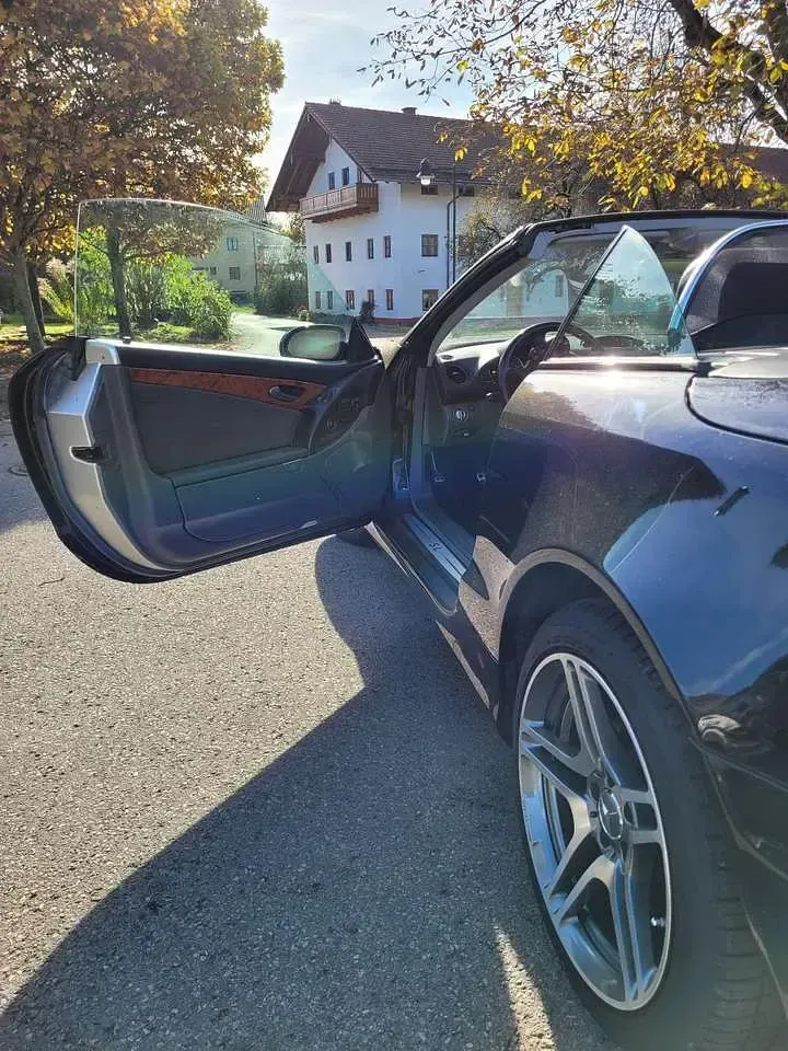 Gebraucht Mercedes SL350 245 PS (180 kW) 2003 Schwarz Cabrio