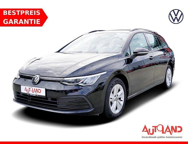 Schwarz Gebraucht 2021 VW Golf VIII Life Kombi | 23.950 € (Fairer Preis) - Bild 1/4