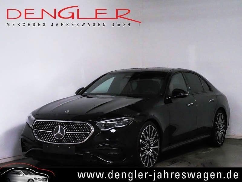 Schwarz Gebraucht 2024 Mercedes E220 AMG Line Premium Plus Limousine | 59.990 € (Superpreis) - Bild 1/4