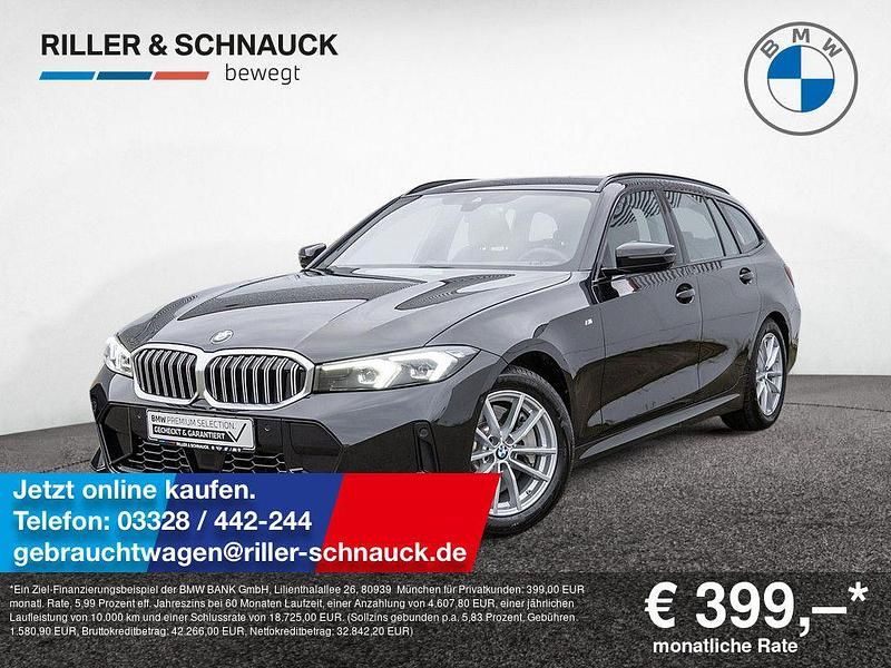 Schwarz Gebraucht 2024 BMW 330 M Sport Kombi | 37.450 € (Superpreis) - Bild 1/4