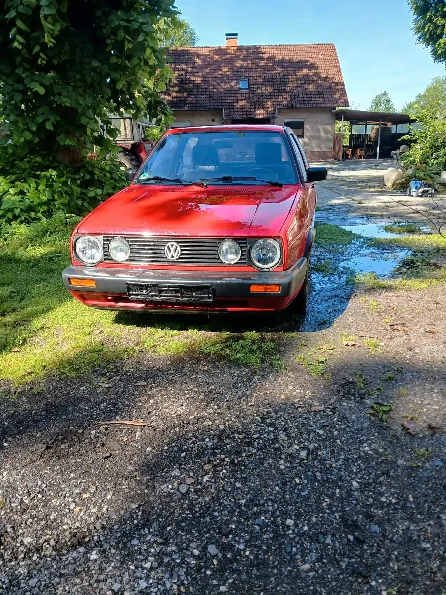 Gebraucht VW Golf III 69 PS (50 kW) 1991 Rot Kleinwagen