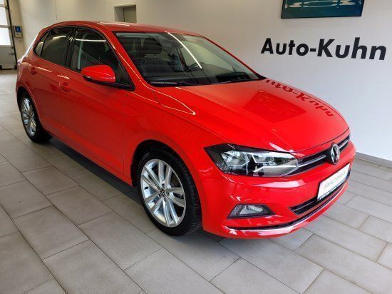 Rot Gebraucht 2021 VW Polo Highline Limousine | 15.900 € (Guter Preis) - Bild 1/4