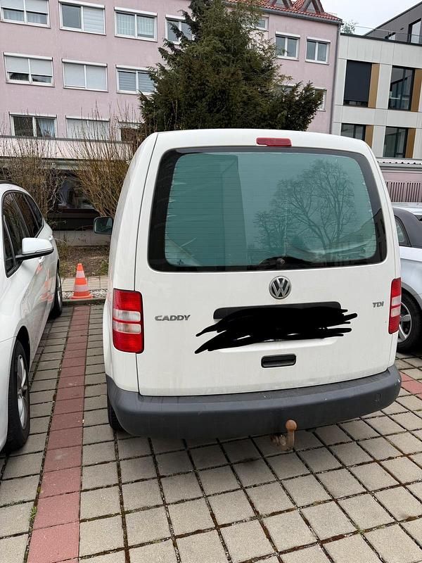 Gebraucht VW Caddy 77 PS (56 kW) 2011 Weiß Van / Kleinbus