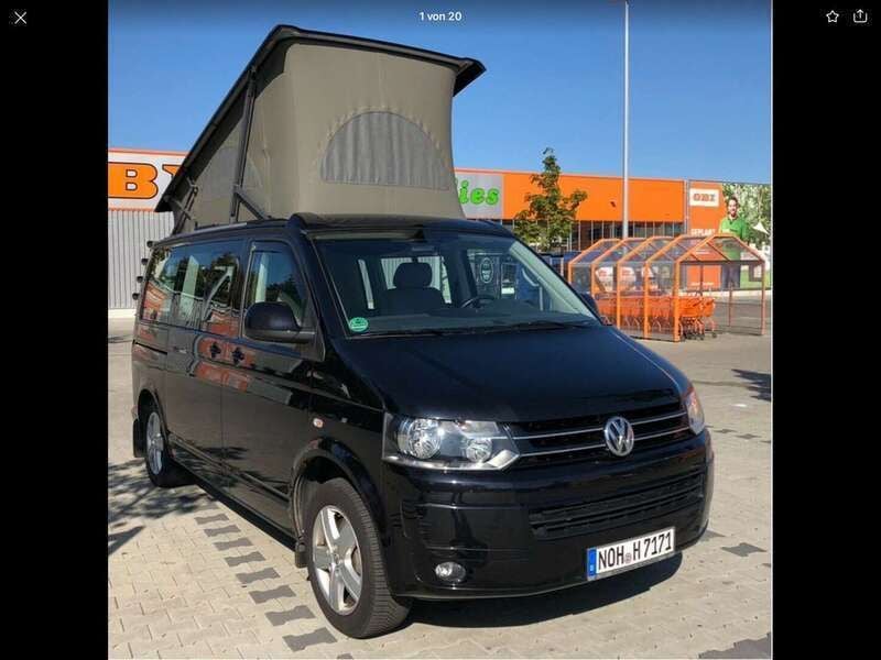 Schwarz Gebraucht 2010 VW T5 Comfortline Van | 37.500 € - Bild 1/4