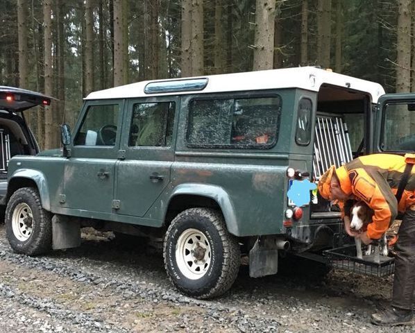 Gebraucht Land Rover Defender 166 PS (122 kW) 2008 Grün SUV