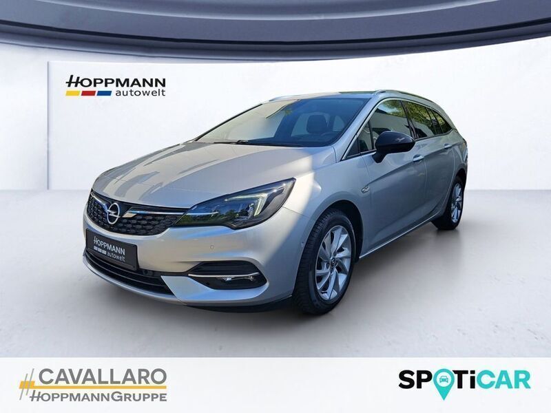 Silber Gebraucht 2022 Opel Astra Elegance Kombi | 15.990 € (Guter Preis) - Bild 1/4