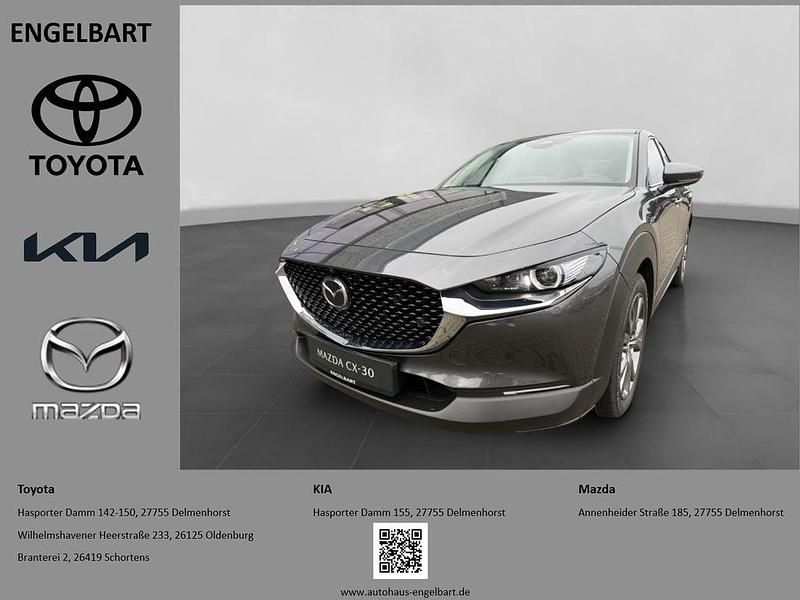 Machine gray Gebraucht 2025 Mazda CX-30 Exclusive-Line SUV | 32.995 € (Etwas zu teuer) - Bild 1/4