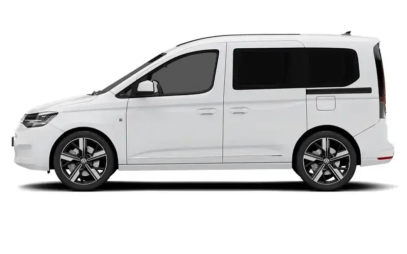 Second-hand VW Caddy 122 CP (89 kW) 2022 Albastru Monovolum