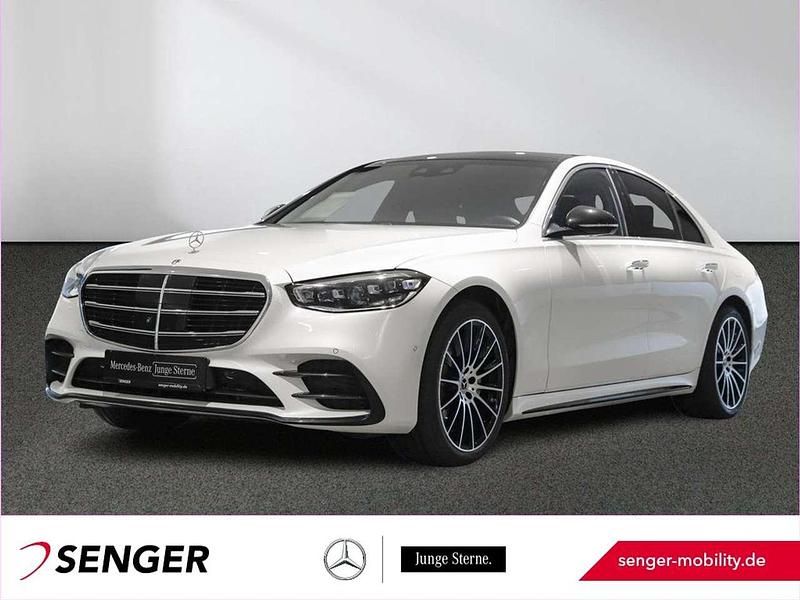 Weiß Gebraucht 2021 Mercedes S580 AMG Limousine | 78.970 € (Fairer Preis) - Bild 1/3