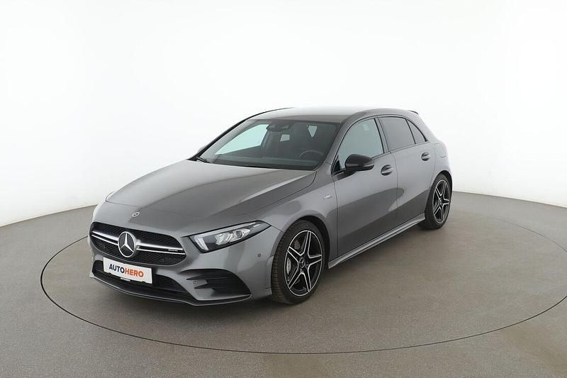 Grau Gebraucht 2021 Mercedes A35 AMG AMG Limousine | 36.040 € (Fairer Preis) - Bild 1/3