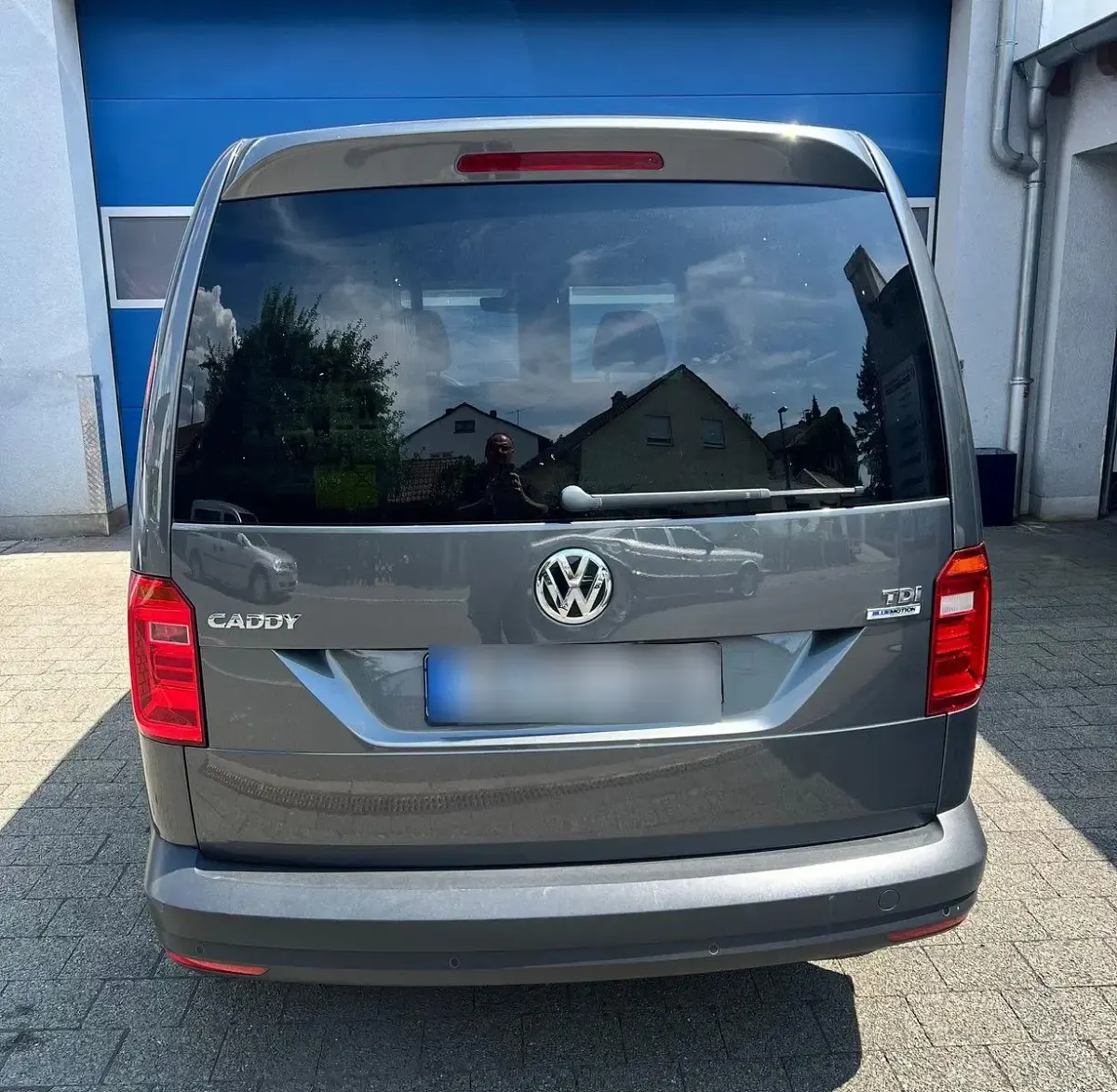 Gebraucht VW Caddy 102 PS (75 kW) 2016 Grau Van / Kleinbus