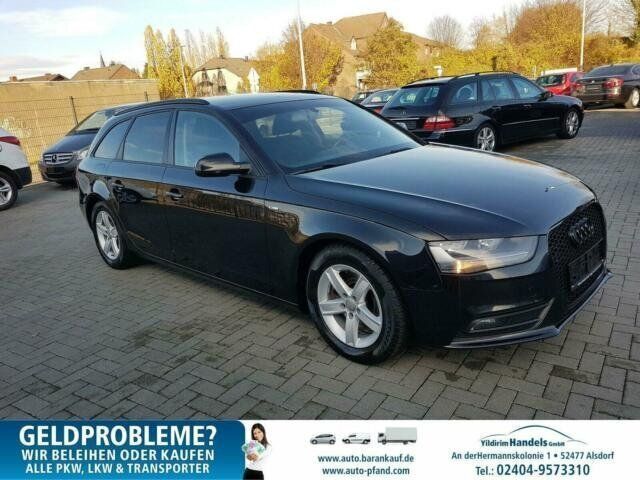 Gebraucht Audi A4 S-Line 136 PS (100 kW) 2014 Schwarz metallic Kombi