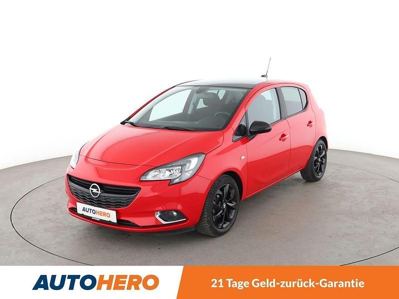 Rot Gebraucht 2017 Opel Corsa Color Edition Kleinwagen | 11.060 € (Fairer Preis) - Bild 1/3