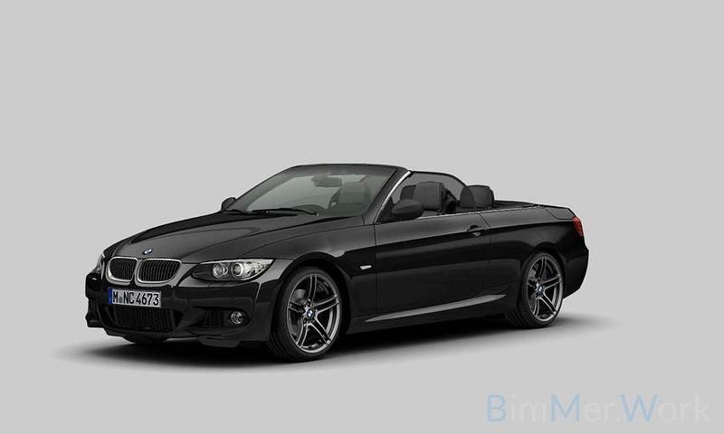 Schwarz Gebraucht 2011 BMW 335 Cabriolet Performance Cabrio | 24.990 € (Teuer) - Bild 1/4