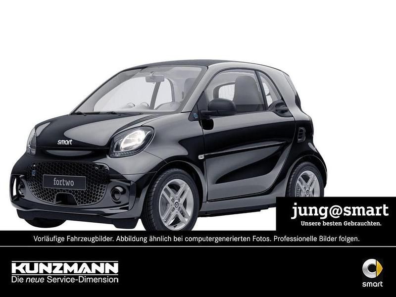 Schwarz Gebraucht 2021 Smart ForTwo Electric Drive Coupé | 9.240 € (Fairer Preis) - Bild 1/4