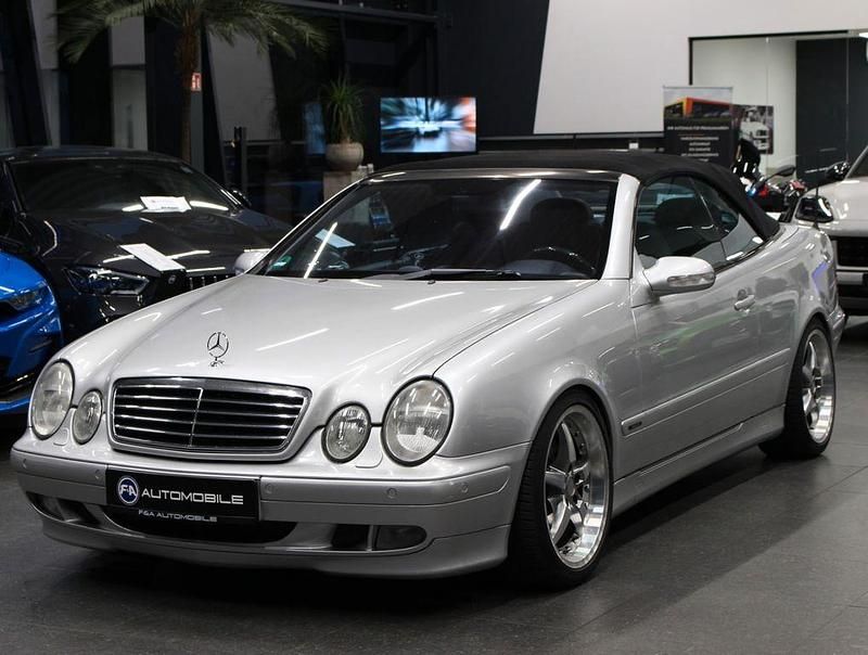 Gebraucht Mercedes CLK200 Avantgarde 163 PS (119 kW) 2001 Silber Cabrio
