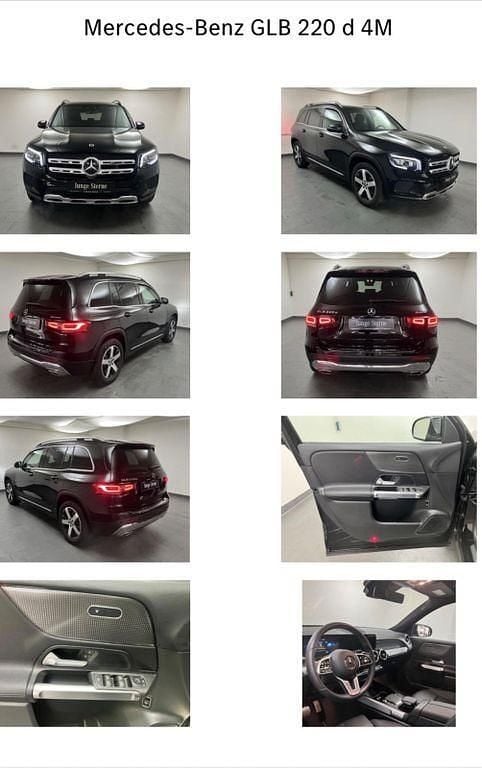 Gebraucht Mercedes GLB220 190 PS (139 kW) 2023 Schwarz SUV