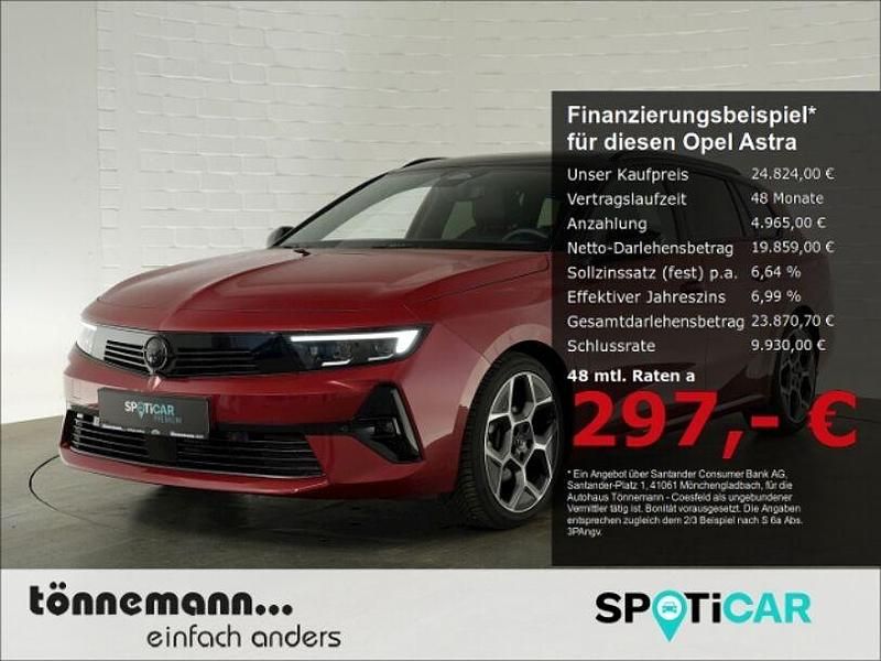 Kardio rot (metallic) Gebraucht 2024 Opel Astra Ultimate Kombi | 24.824 € (Fairer Preis) - Bild 1/4