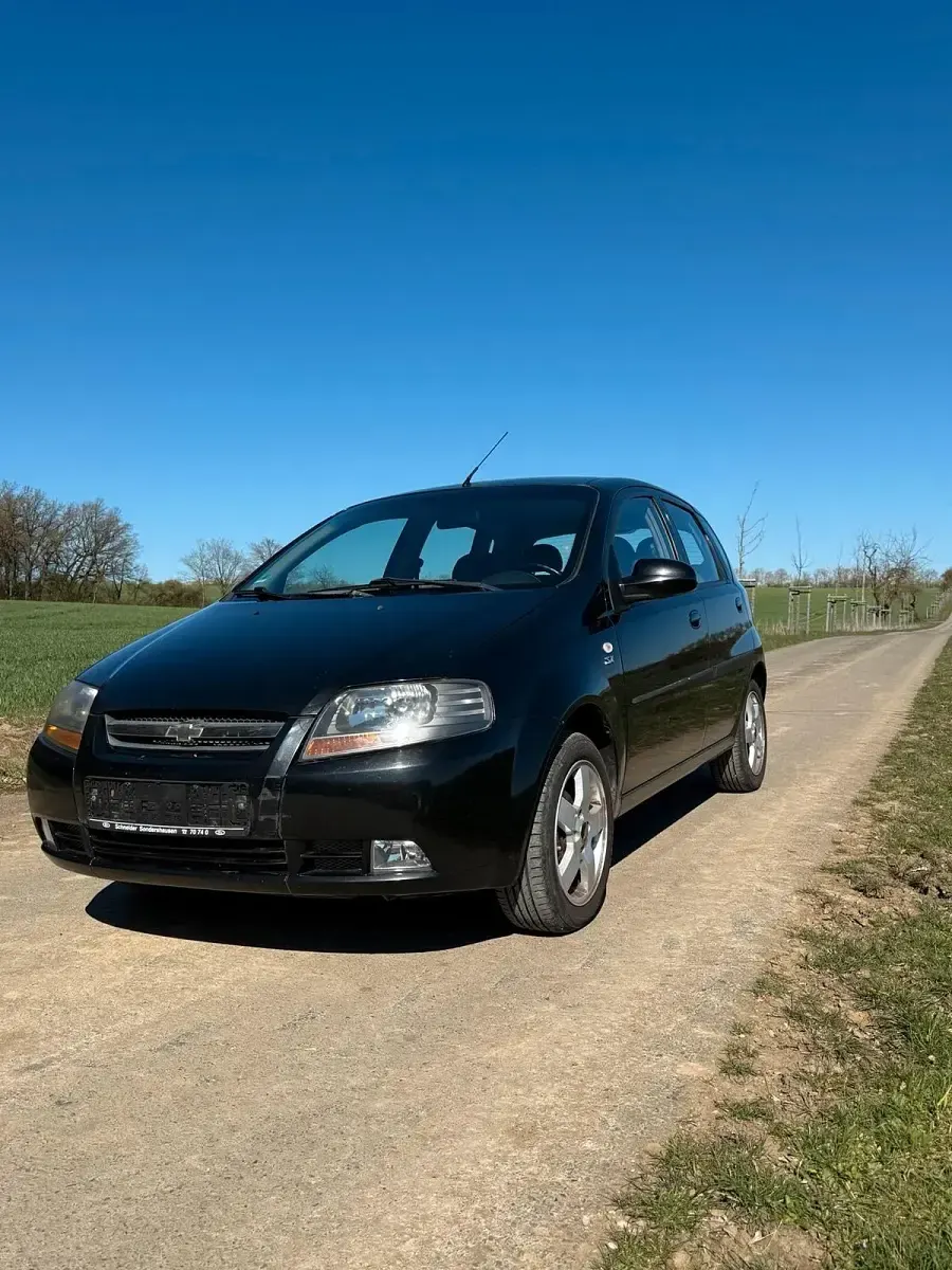 Gebraucht Chevrolet Kalos 94 PS (69 kW) 2007 Schwarz Kleinwagen